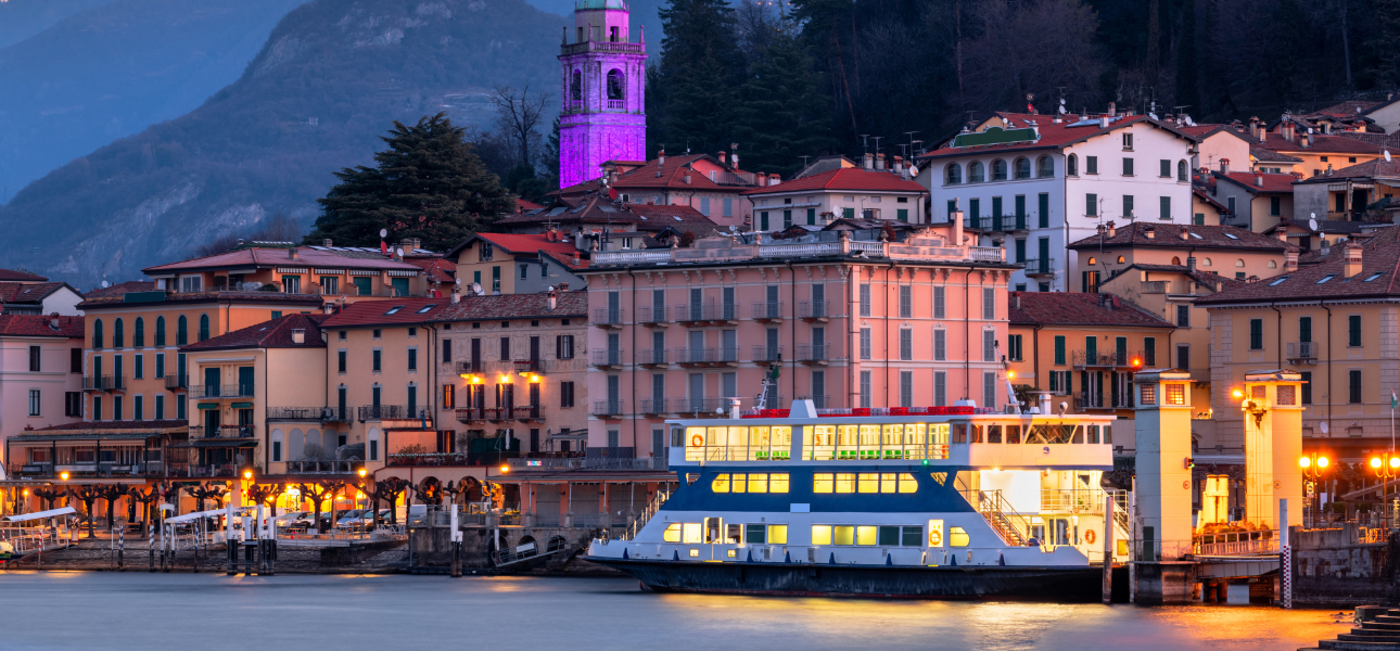 Noleggio pullman Gran Turismo con autista per porti e crociere a Como